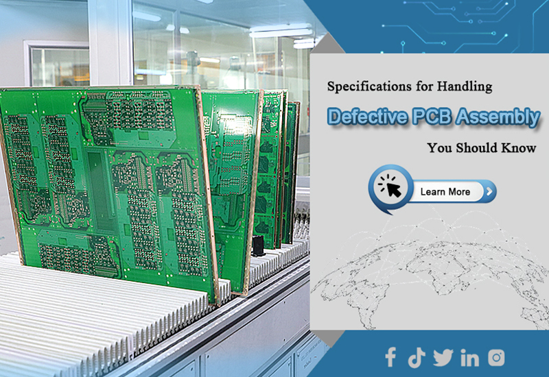 specifications for handling defective PCB assembly