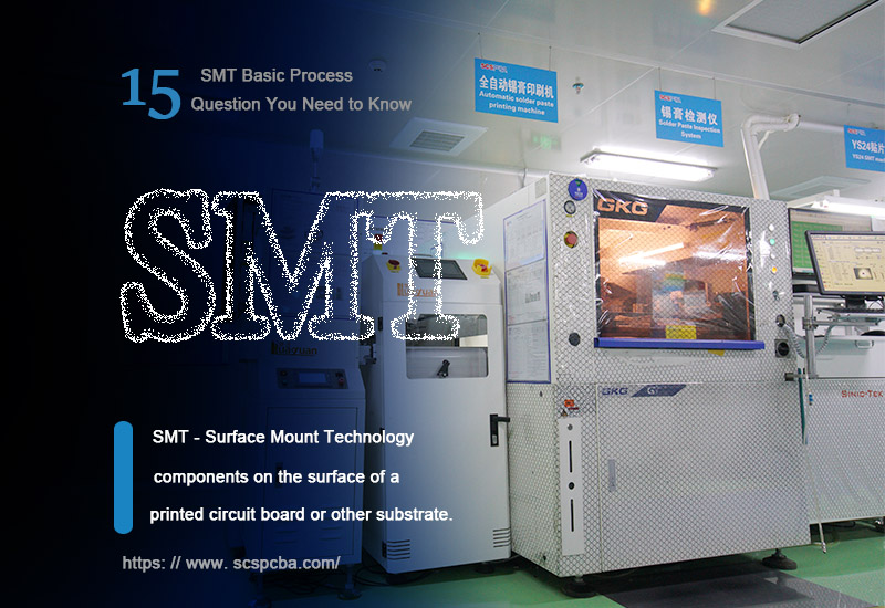 surface mount electronic components basic process