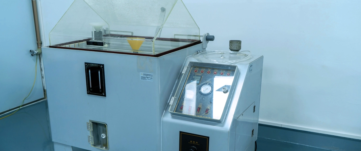 Salt spray test machine for corrosion resistance evaluation of PCB surface finishes