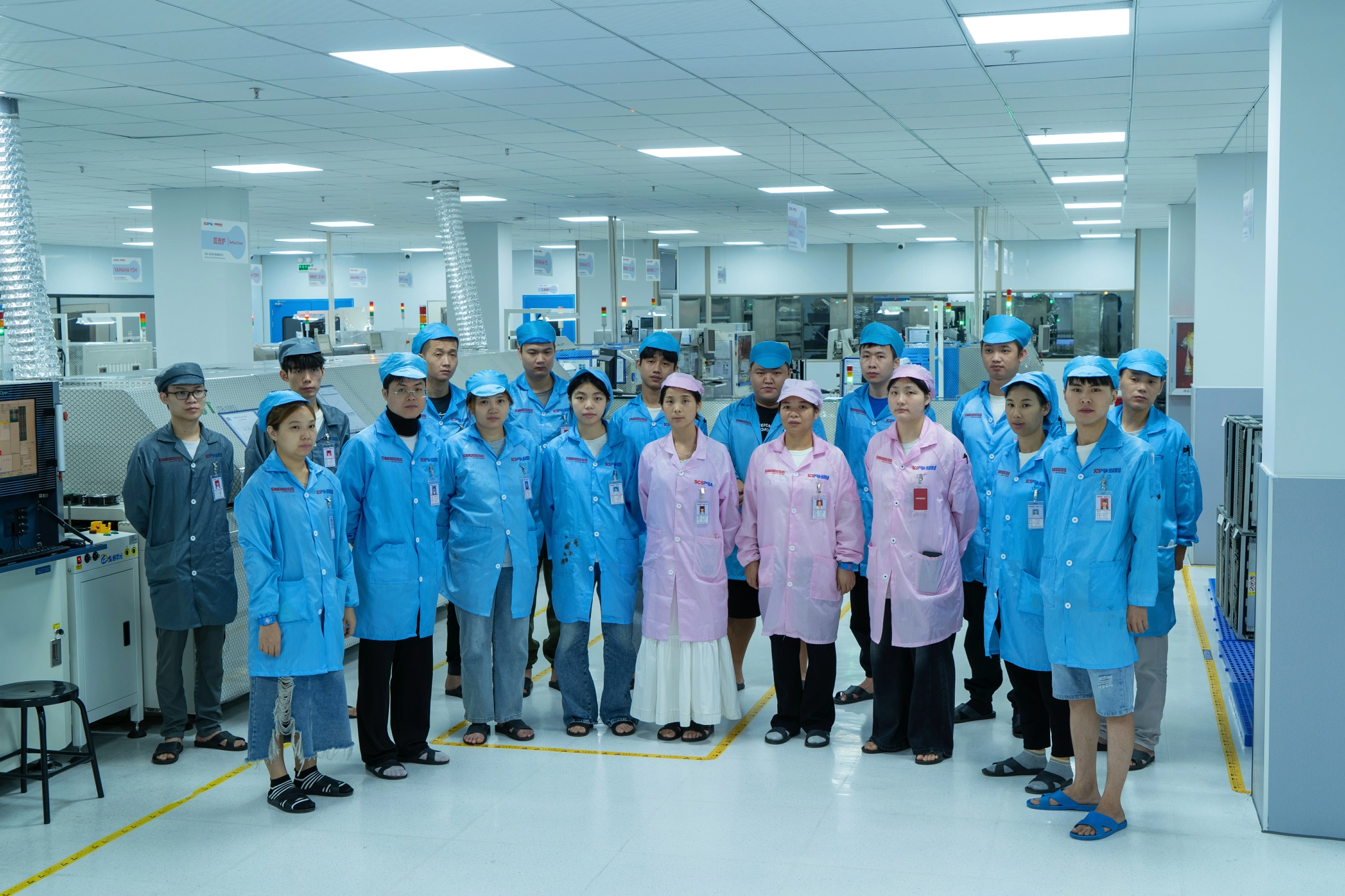 Professional customer service team providing technical support for PCB assembly projects