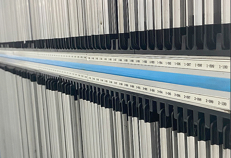 PCBA Factory steel plate racks and management system