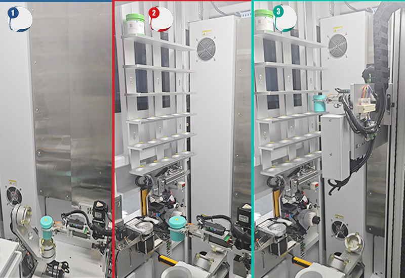 The whole process of intelligent solder paste from storage to production line