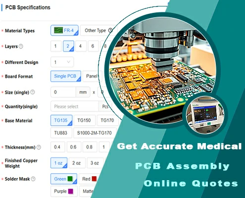 get accurate medica pcb assembly online quotes