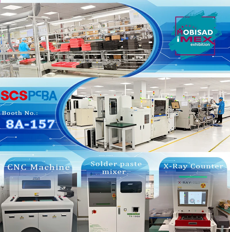 MOBiSAD IMEx Exhibition and scspcba One-stop PCBA Manufacturing