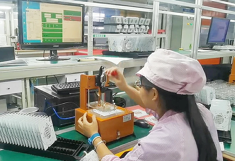 Using a fixture to perform functional testing on the pcba board
