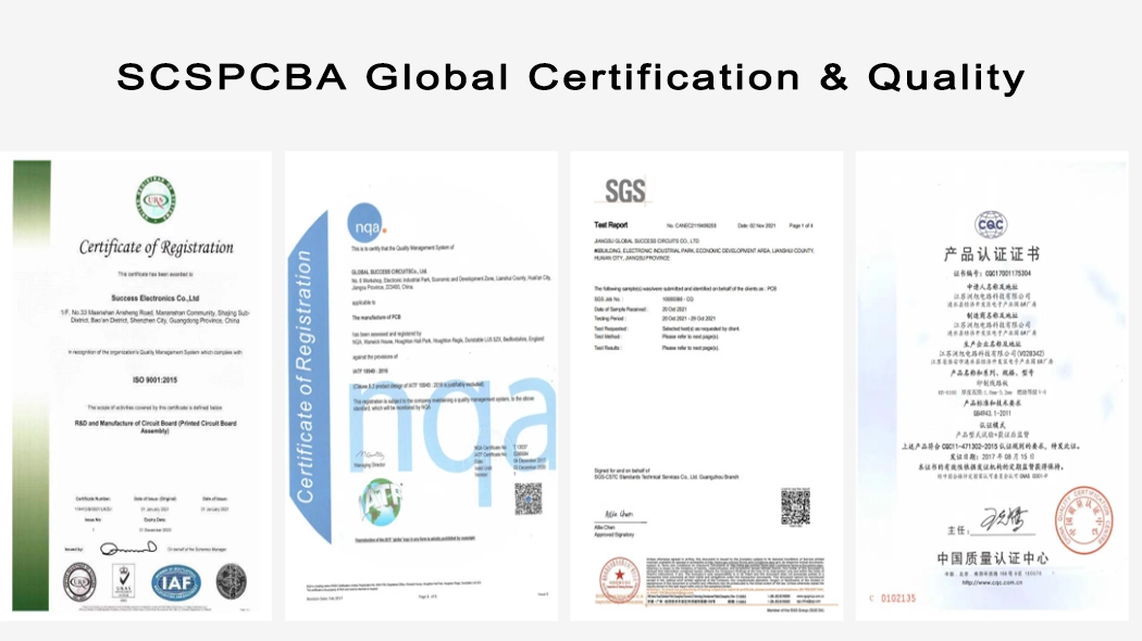 ISO / IPC / UL /IATF Certification & Quality ISO / IPC / UL /IATF Certification & Quality