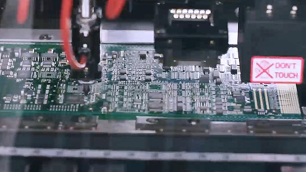 equipped with advanced equipment for SMT of circuit boards