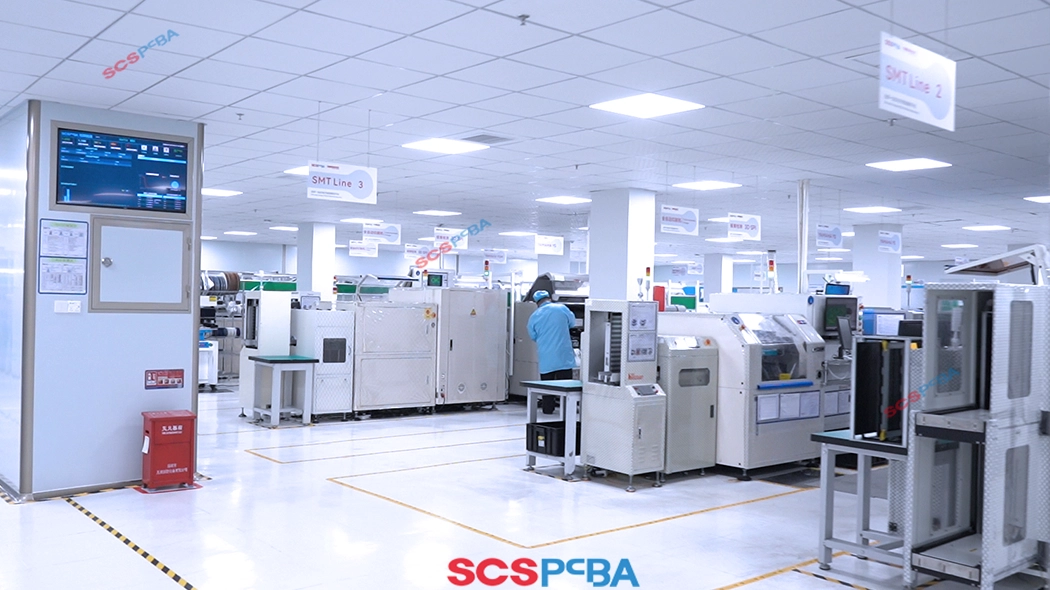 SMT production workshop